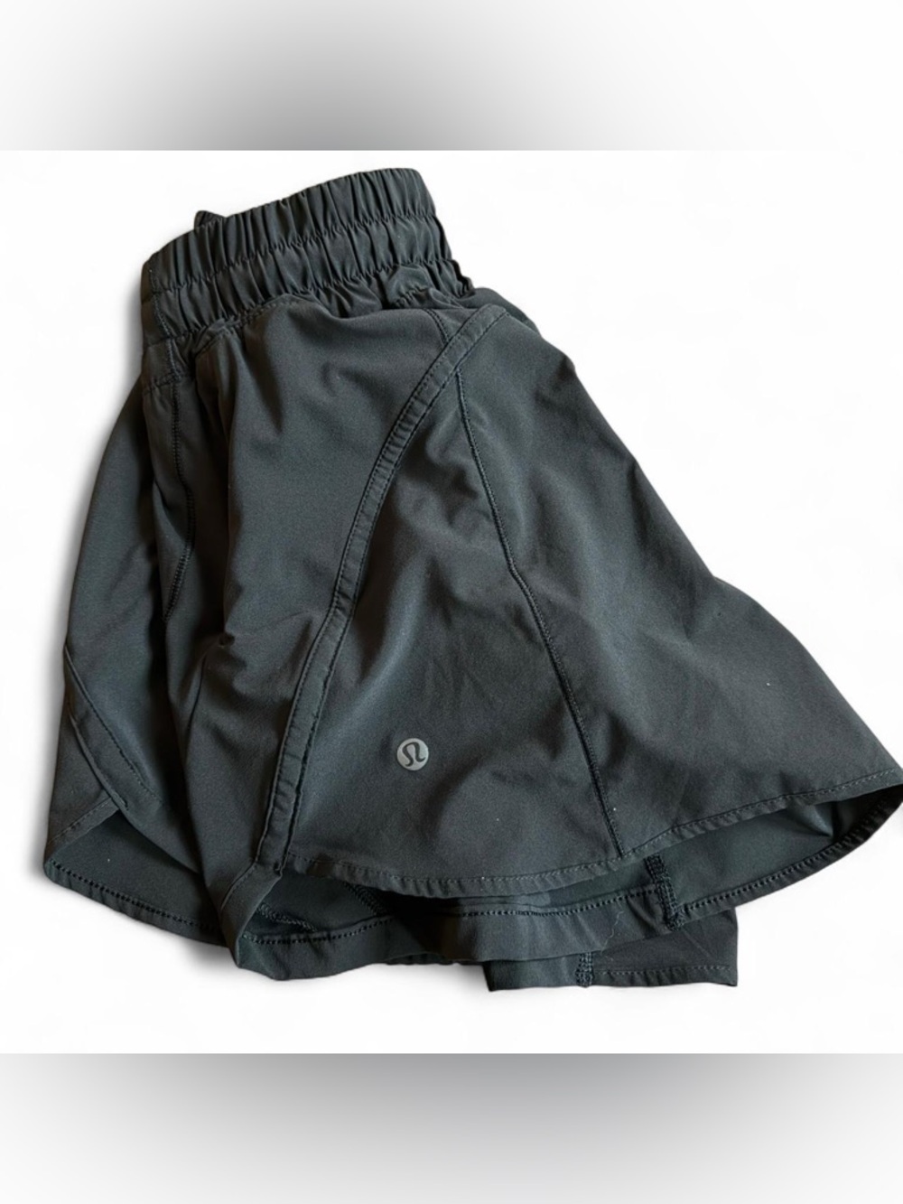 Lululemon Black Athletic Shorts Women’s Size 4 Running Gym Activewear